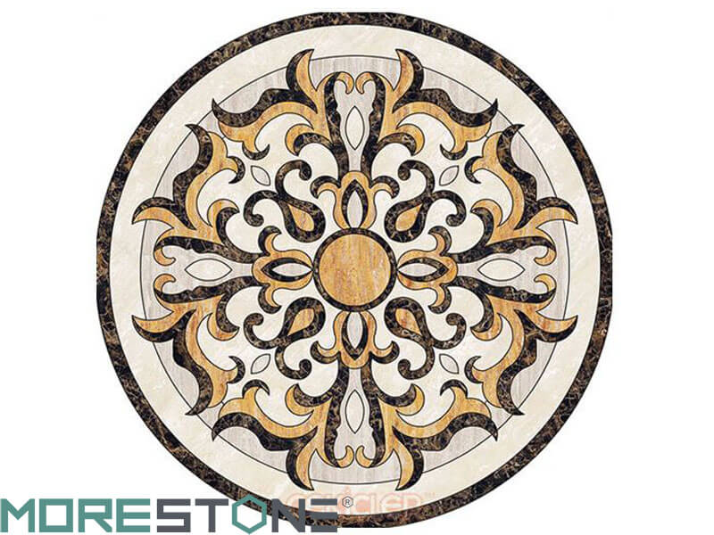 Hoa văn đá hoa cương - đá tự nhiên đẹp - MS034