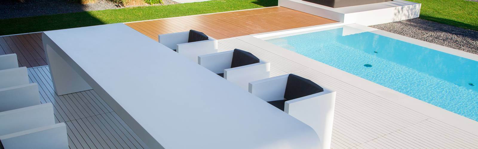 Bàn ăn mặt đá Solid Surface