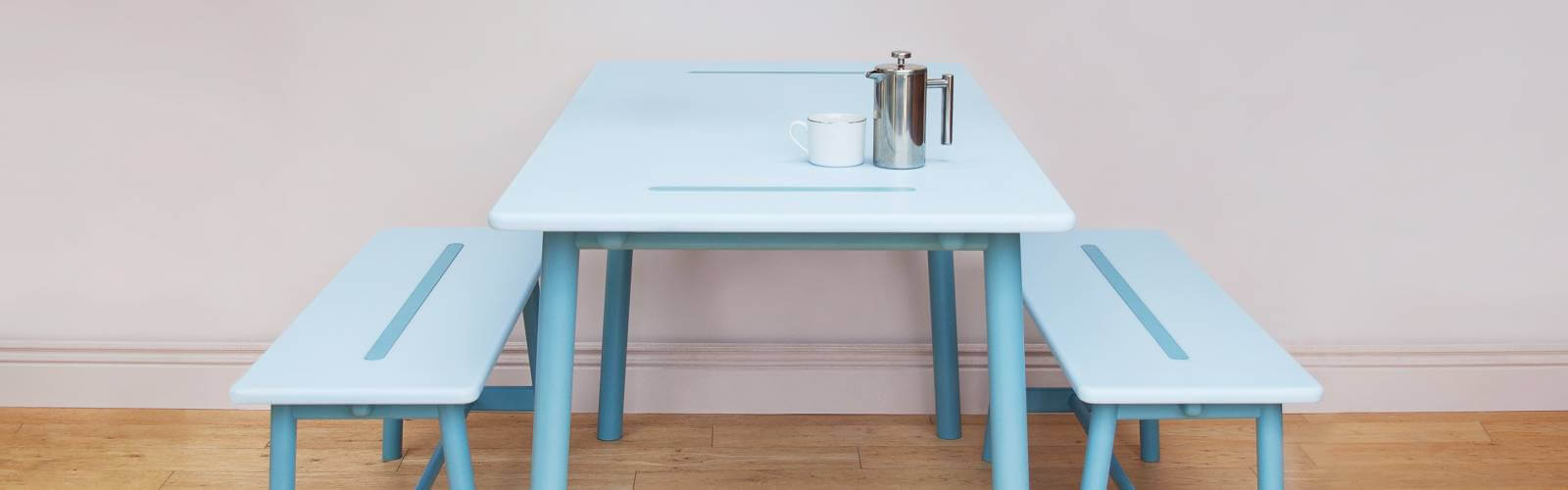 Bàn ăn mặt đá Solid Surface