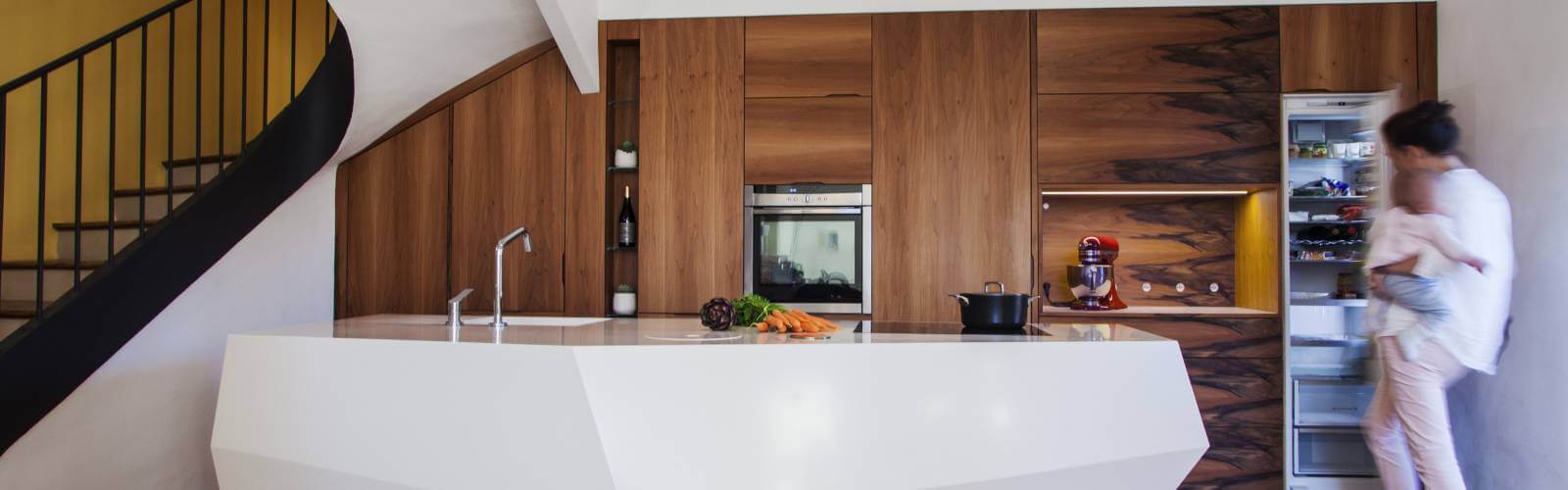 Đá ốp bếp Solid Surface