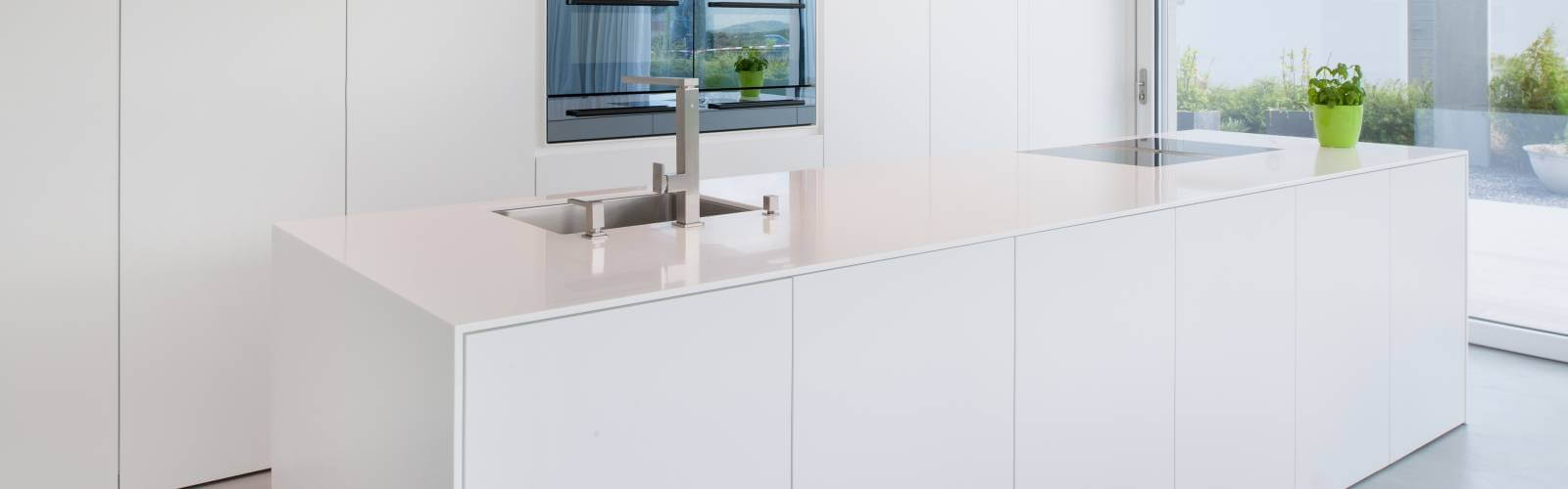 Đá ốp bếp Solid Surface