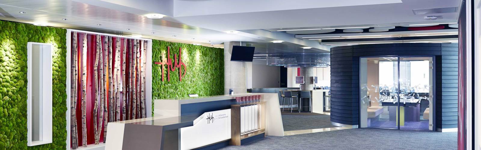 Quầy lễ tân bằng đá nhân tạo Solid Surface