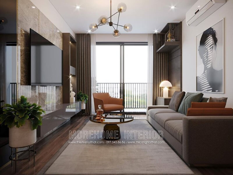 Tập hợp những mẫu thiết kế đá ốp tường phòng khách đẹp ấn tượng