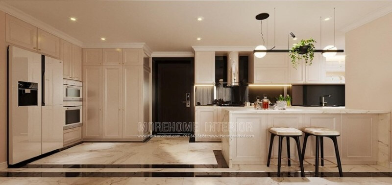 Sử dụng đá nhân tạo ốp bếp - có nên không?