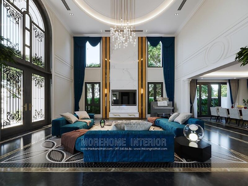 đá ốp phòng khách cao cấp