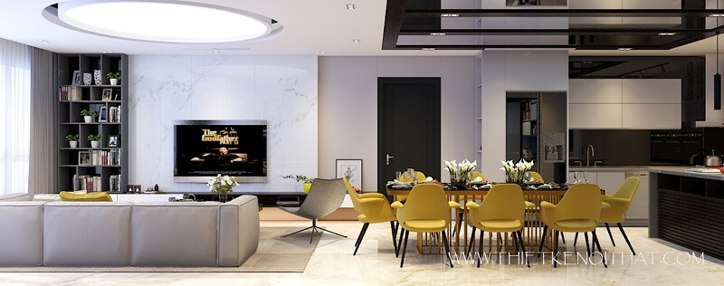 đá ốp phòng khách cao cấp