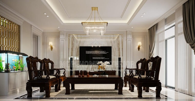 đá ốp phòng khách cao cấp