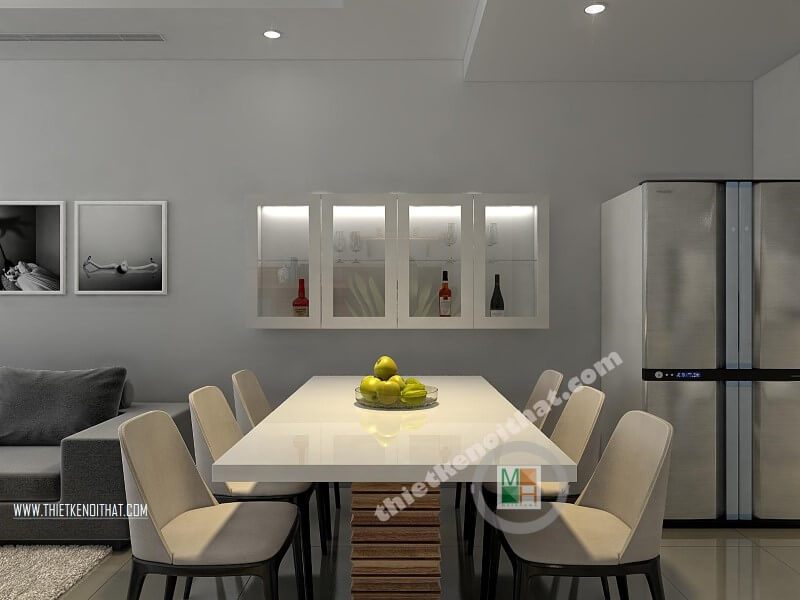 Bàn ghế cao cấp dành cho các phòng ăn của căn hộ, chung cư và nhà phố.