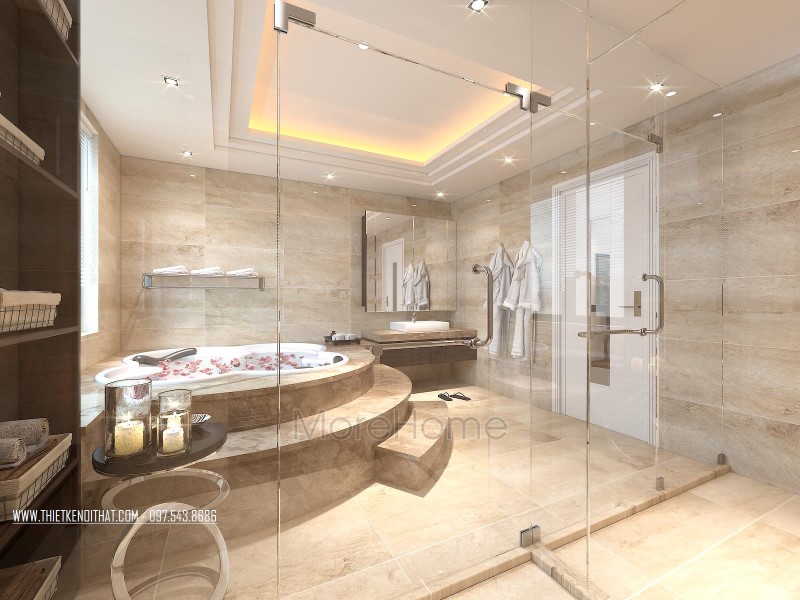 Những mẫu đá nhân tạo ốp lát nhà tắm đẹp và sang