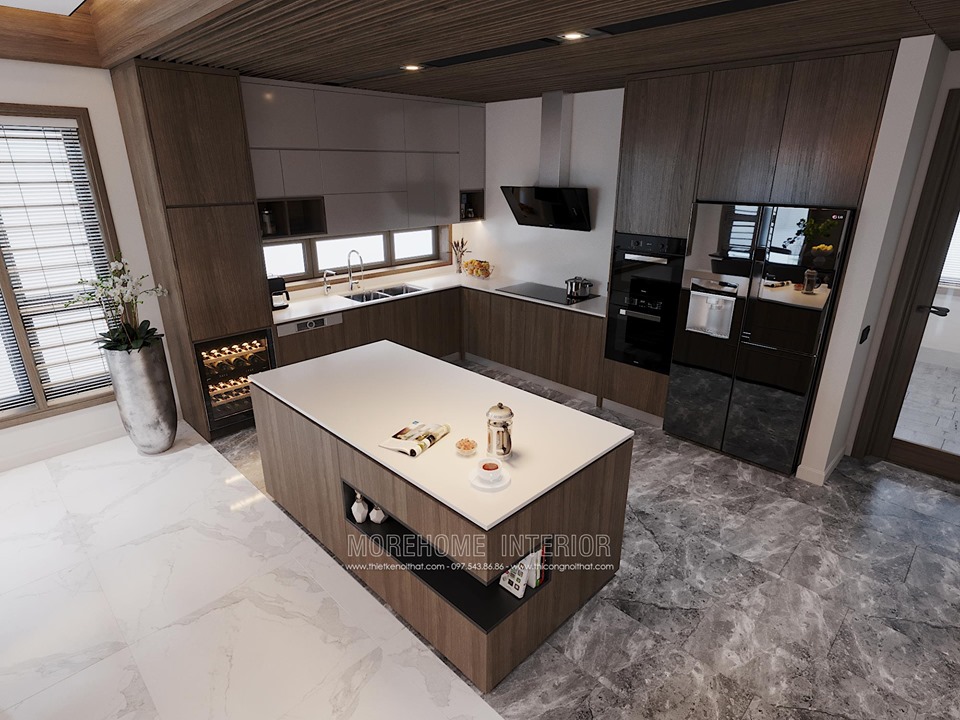 Chiêm ngưỡng các loại đá ốp bếp trong không gian bếp hiện đại Chiêm ngưỡng các loại đá ốp bếp trong không gian bếp hiện đại