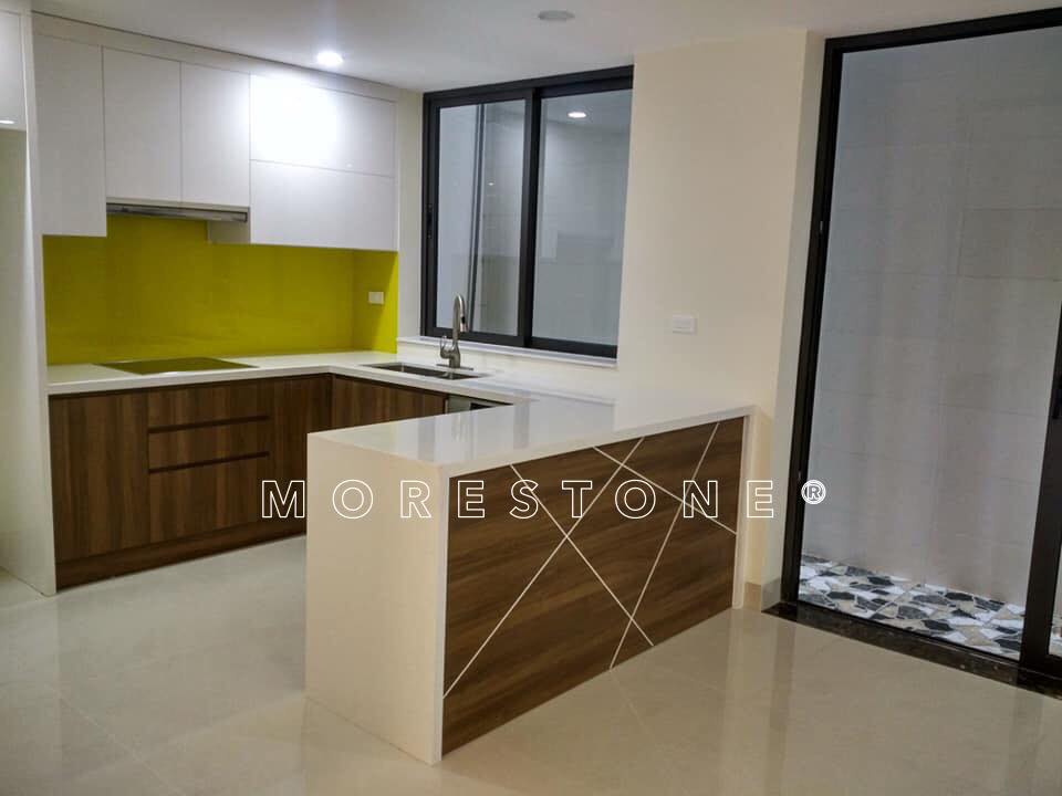 Cách ốp đá bàn bếp tại Morestone bạn nên biết