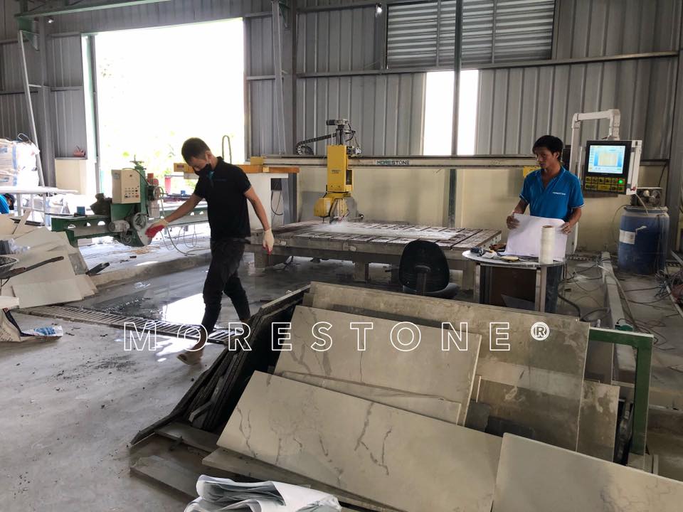 Cách ốp đá bàn bếp tại Morestone bạn nên biết