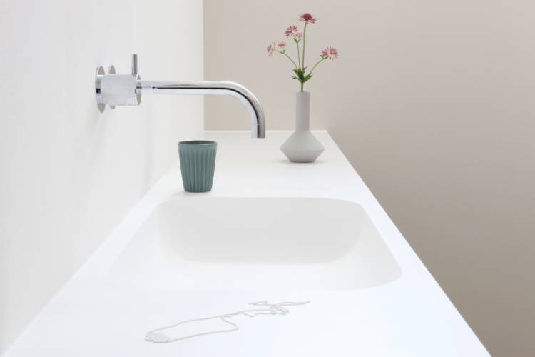 Đá Hi-macs ốp phòng tắm Đá Hi-macs ốp phòng tắm