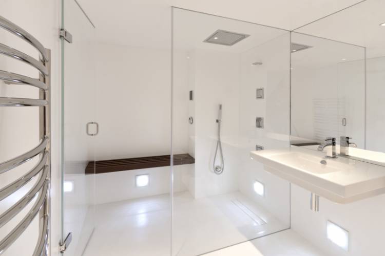 Đá Hi-macs ốp phòng tắm Đá Hi-macs ốp phòng tắm