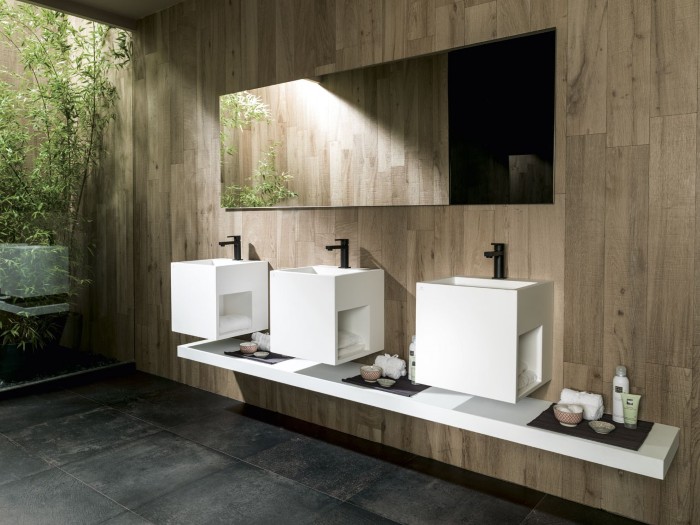 Chậu rửa đá nhân tạo solid surface Hàn Quốc