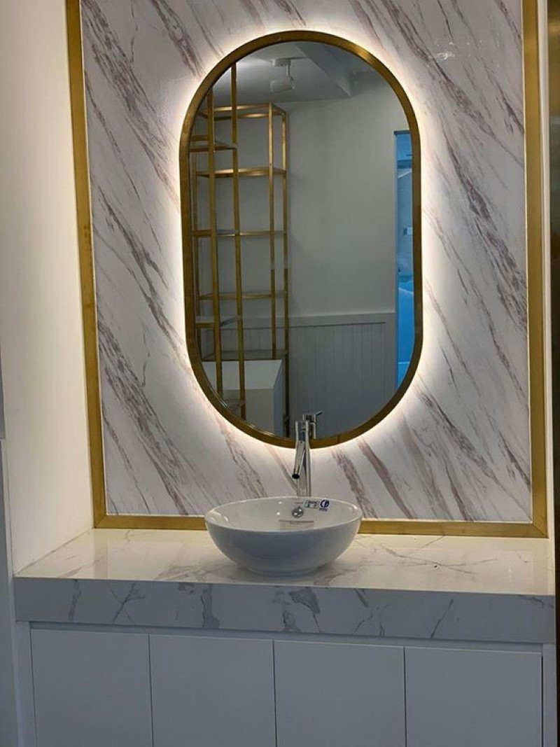 Lavabo đá nhân tạo gốc thạch anh