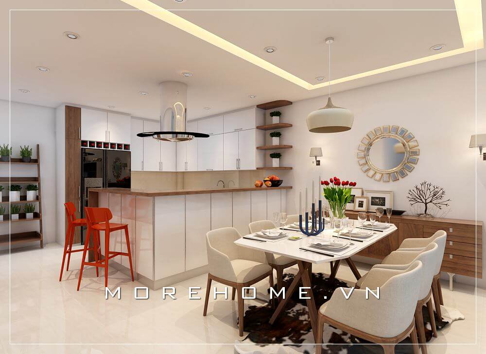 Mặt bàn ăn đá nhân tạo