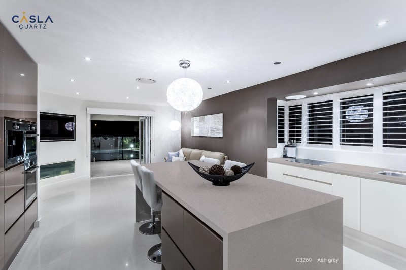 mặt đá bàn ăn nhân tạo thạch anh