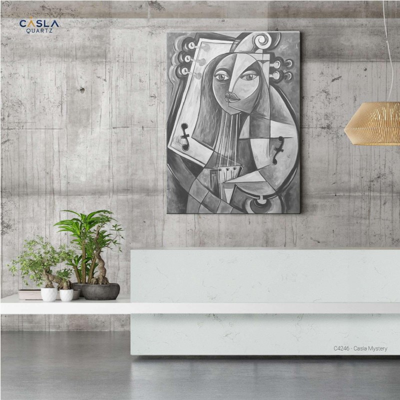 đá nhân tạo thạch anh là gì