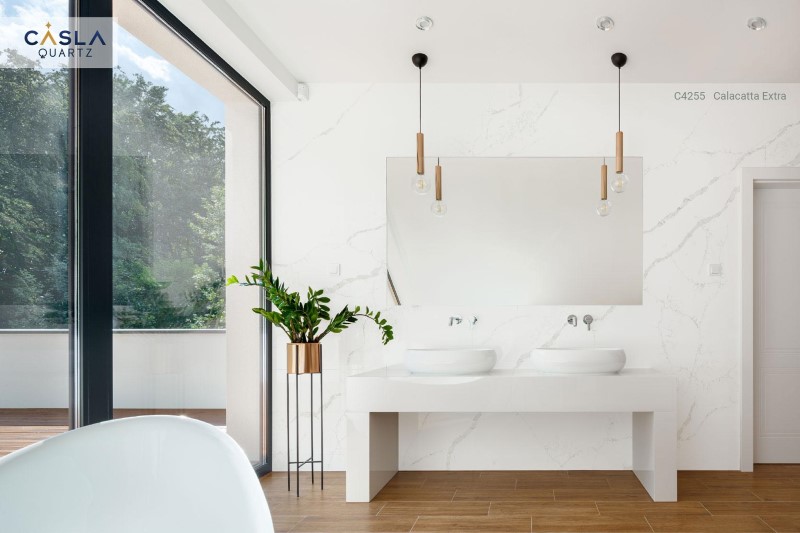 đá nhân tạo thạch anh là gì