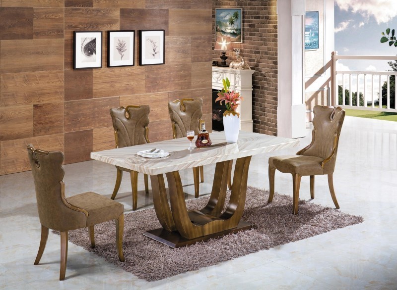 bàn ăn mặt đá casla quartz