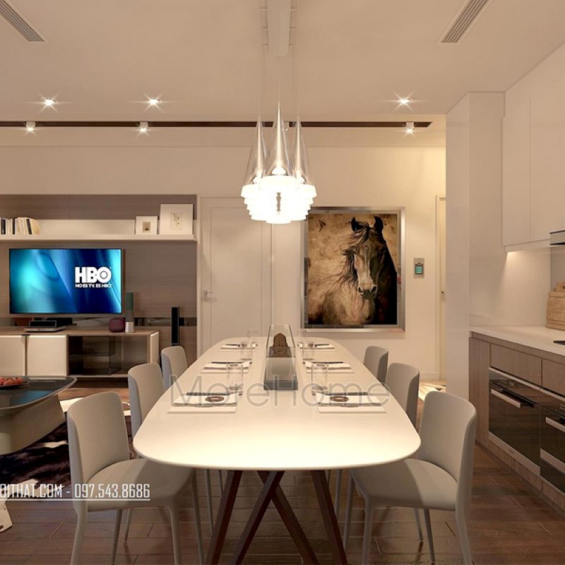 bàn ăn mặt đá casla quartz