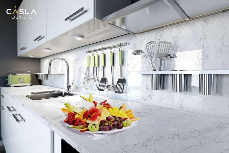 tường bếp nên làm đá gì