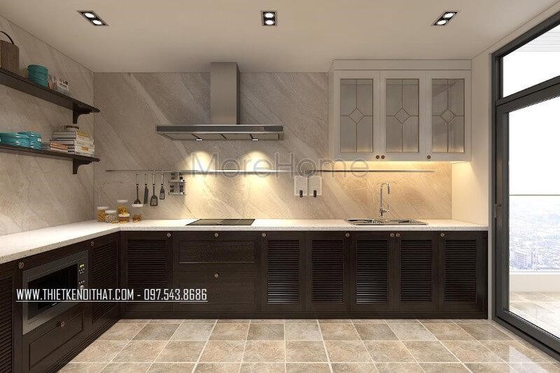 tường bếp nên làm đá gì