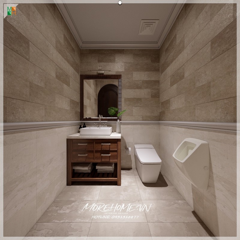 bàn đá lavabo nhỏ