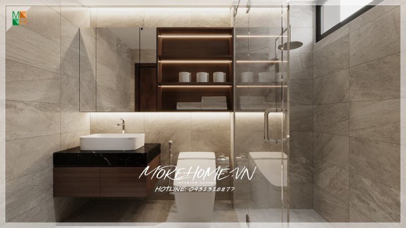 bàn đá lavabo nhỏ