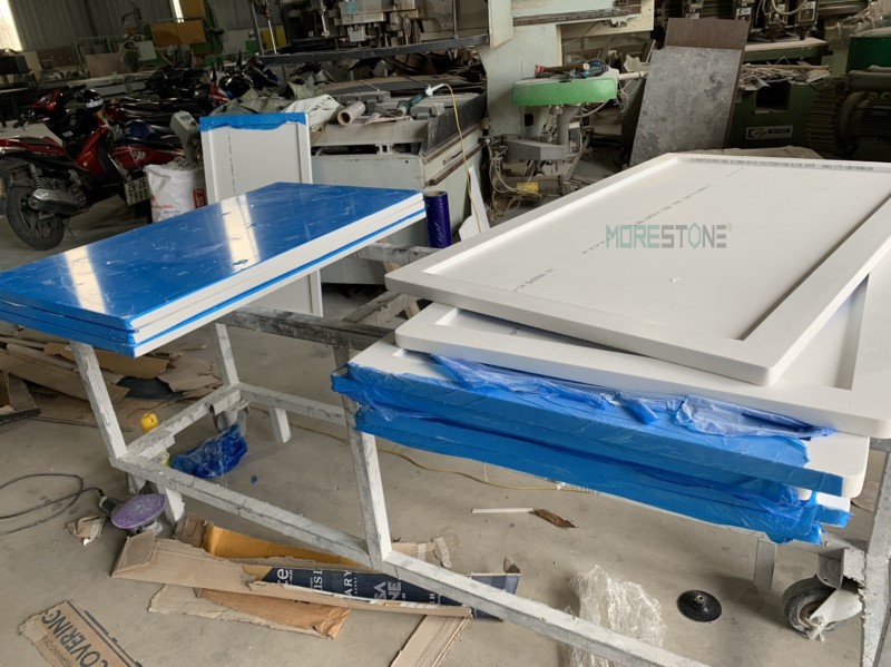 bàn đá lavabo nhỏ