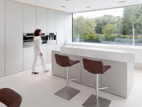 Bàn ăn mặt đá nhân tạo Solid Surface