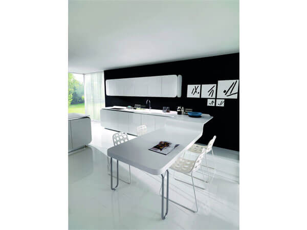 Bàn ăn mặt đá nhân tạo Solid Surface