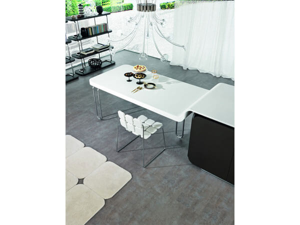 Bàn ăn mặt đá nhân tạo Solid Surface