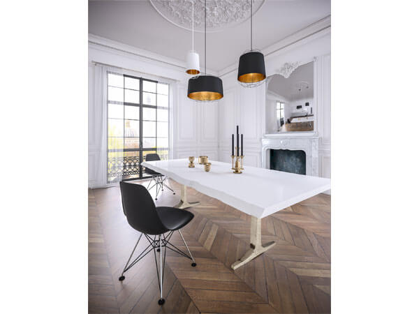 Bàn ăn mặt đá nhân tạo Solid Surface