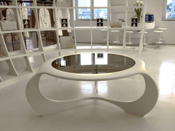 Bàn ăn mặt đá nhân tạo Solid Surface