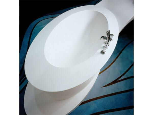 Lavabo đá nhân tạo bồn rửa mặt Solid Surface