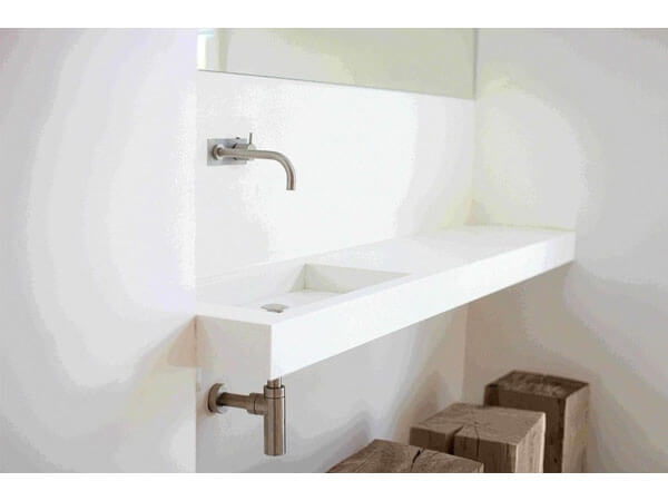 Lavabo đá nhân tạo bồn rửa mặt Solid Surface