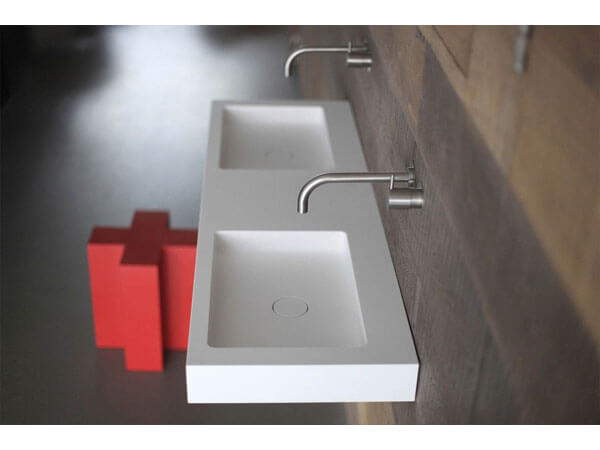Lavabo đá nhân tạo bồn rửa mặt Solid Surface