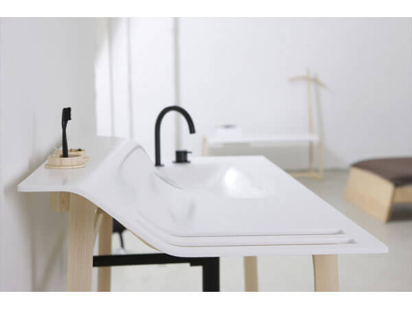 Lavabo đá nhân tạo bồn rửa mặt Solid Surface