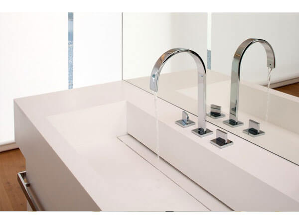 Lavabo đá nhân tạo bồn rửa mặt Solid Surface