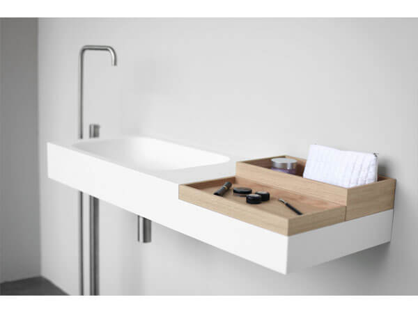 Lavabo đá nhân tạo bồn rửa mặt Solid Surface