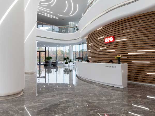 Quầy lễ tân bằng đá nhân tạo Solid Surface