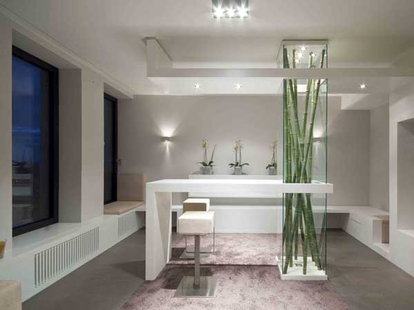 Quầy lễ tân bằng đá nhân tạo Solid Surface