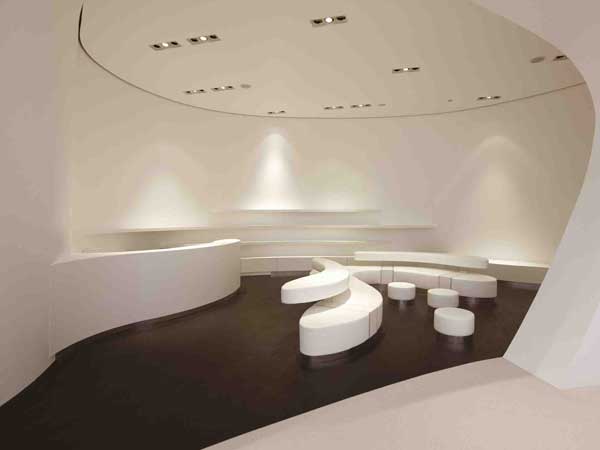 Quầy lễ tân bằng đá nhân tạo Solid Surface